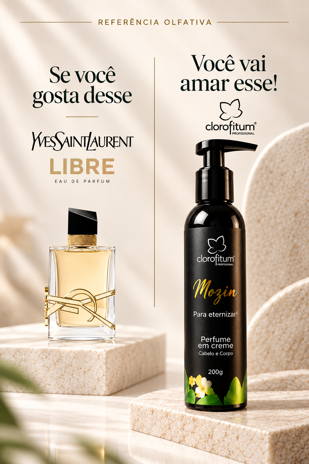 Inspira&ccedil;&atilde;o olfativa Mozin Libre Yves Saint Laurent